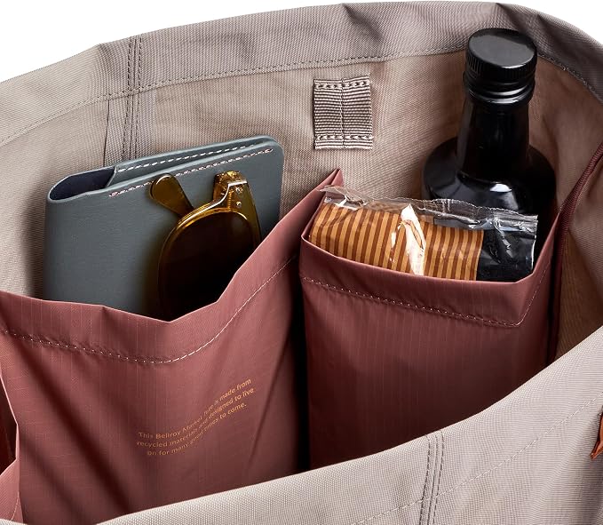 Bellroy Market Tote, Shoulder Shopping Bag - Taupe | 15L tote shoulder shopping bag for groceries, errands and everyday carry - Image 5