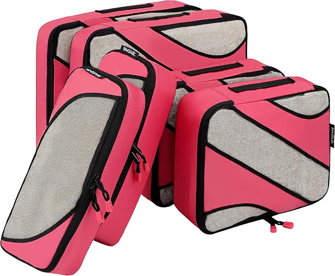 BAGAIL 6 Set Packing Cubes,Travel Luggage Packing Organizers - Image 4