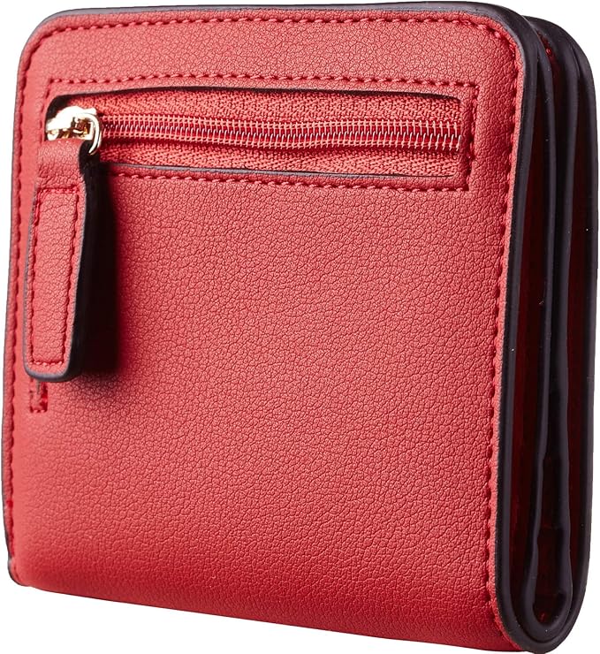 Toughergun Women’s Small Slim Leather Wallet with RFID Protection, Compact Bifold Mini Purse with Clear ID Window - Image 5