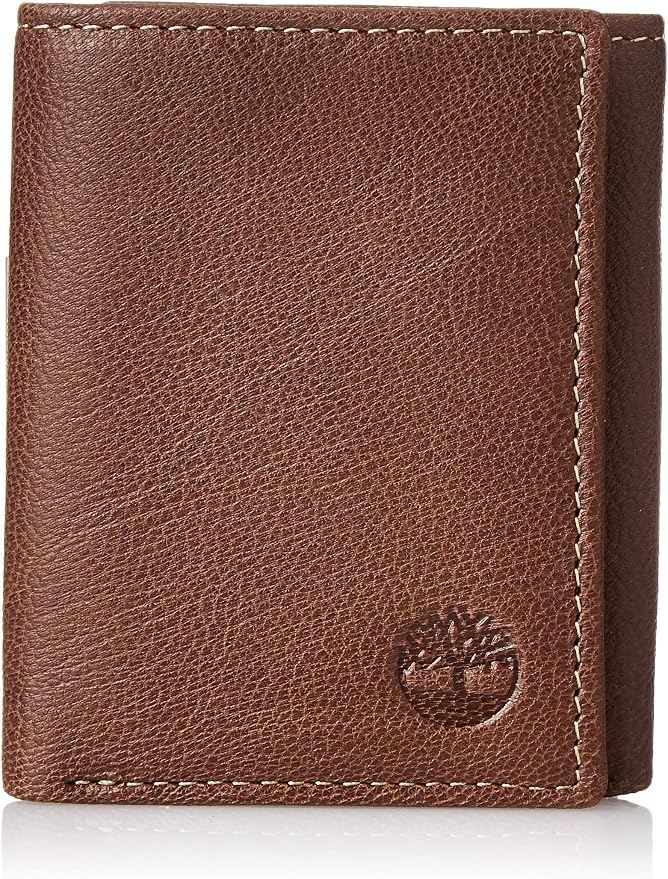 Timberland Men's Genuine Leather RFID Blocking Trifold Wallet by Unknown
