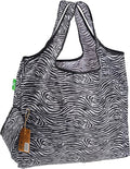 ECO CHIC Foldable Reusable Large Grocery Bags - Foldable Grocery Bags - Lightweight, Recycled & Reusable Shopping Bag - Waterproof, Packable Tote Fitting in Fine Grocery Bag Carrier by ECOCHIC