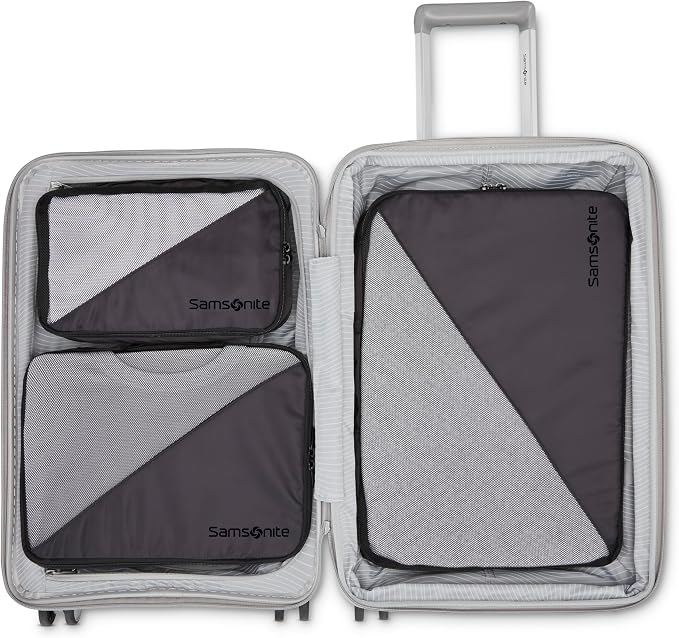 Samsonite 3-Piece Compression Packing Cube Set, Black - Image 3