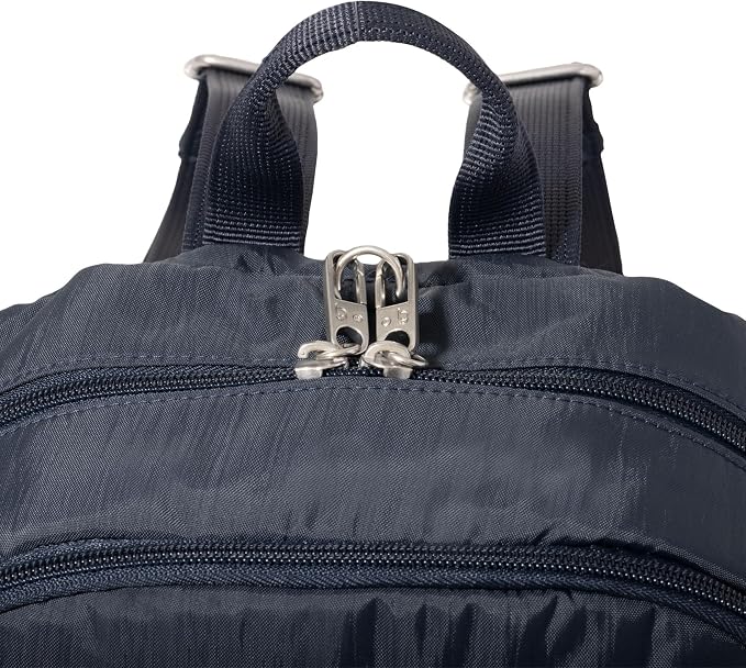 Securtex Anti-Theft Getaway Backpack - 9.4"x13"x5" Travel Safe Bag w/Locking Zippers, Slash-Resistant, RFID - Image 7
