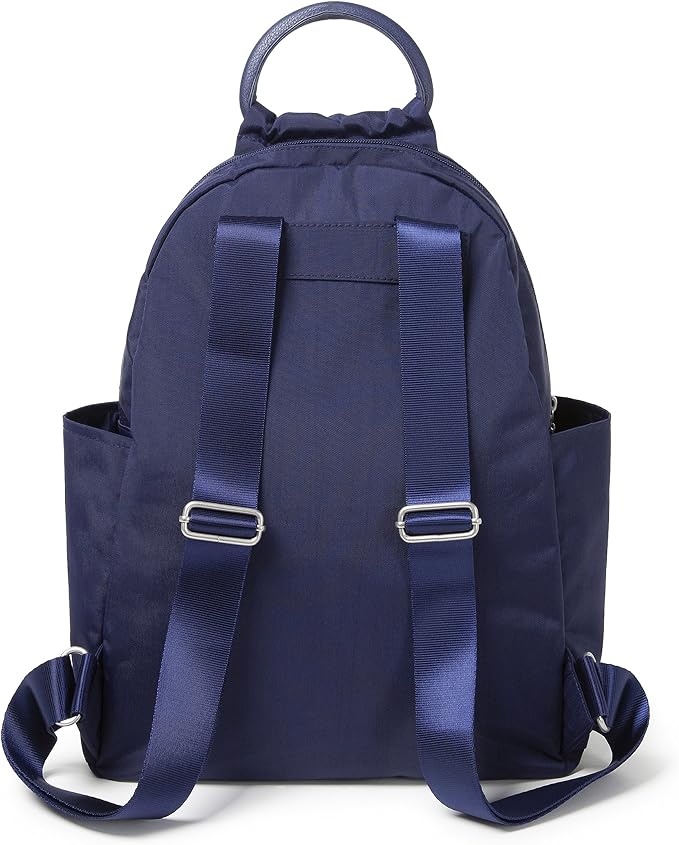 Baggallini Womens With Rfid Phone Wristlet All Day Backpack, Navy, One Size US - Image 14