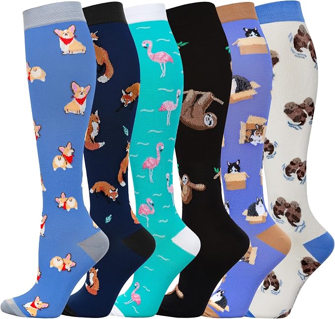 LEVSOX Compression Socks Women and Men, 20-30mmHg, Best for Nurses, Travel, Pregnancy by Levsox