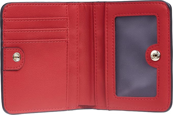 Gostwo Small Wallet for Women, Slim Bifold Credit Card Holder, Compact RFID Blocking Cash Wallet, Billfolds Thin Leather Zipper Pocket, Mini Wallet Gift for Ladies Teen Girls Travel with ID Window - Image 4