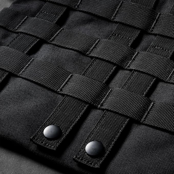 Pelican ModPak Storage Pouch - Travel Organizer - Medium (Charcoal) | Fabric storage pouch with modular attachment points and dividers for organization, travel and protection - Image 3