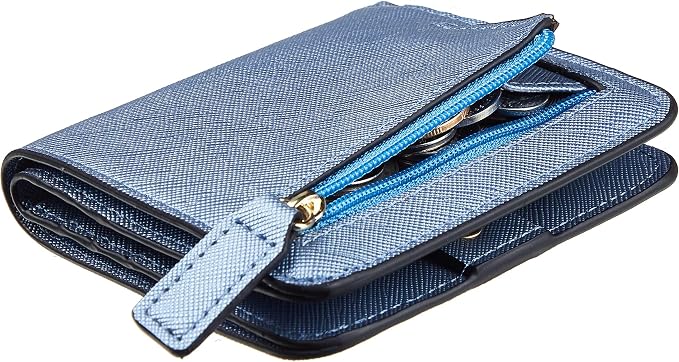 Toughergun Women’s Small Slim Leather Wallet with RFID Protection, Compact Bifold Mini Purse with Clear ID Window by Toughergun