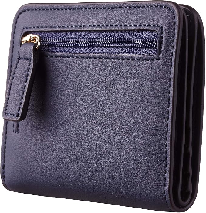 Toughergun Women’s Small Slim Leather Wallet with RFID Protection, Compact Bifold Mini Purse with Clear ID Window - Image 5