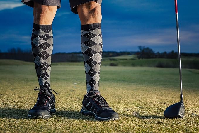 NEWZILL Medical Compression Socks for Women & Men, 20-30 mmHg Knee-High Support for Circulation, All-Day Comfort for Work Travel Running Cycling and Fitness - Image 5