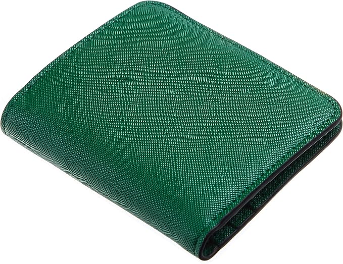 Toughergun Women’s Small Slim Leather Wallet with RFID Protection, Compact Bifold Mini Purse with Clear ID Window - Image 3