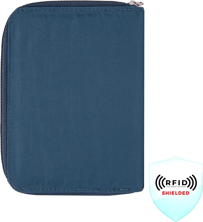 Travelon RFID Blocking Passport Zip Wallet - Image 6