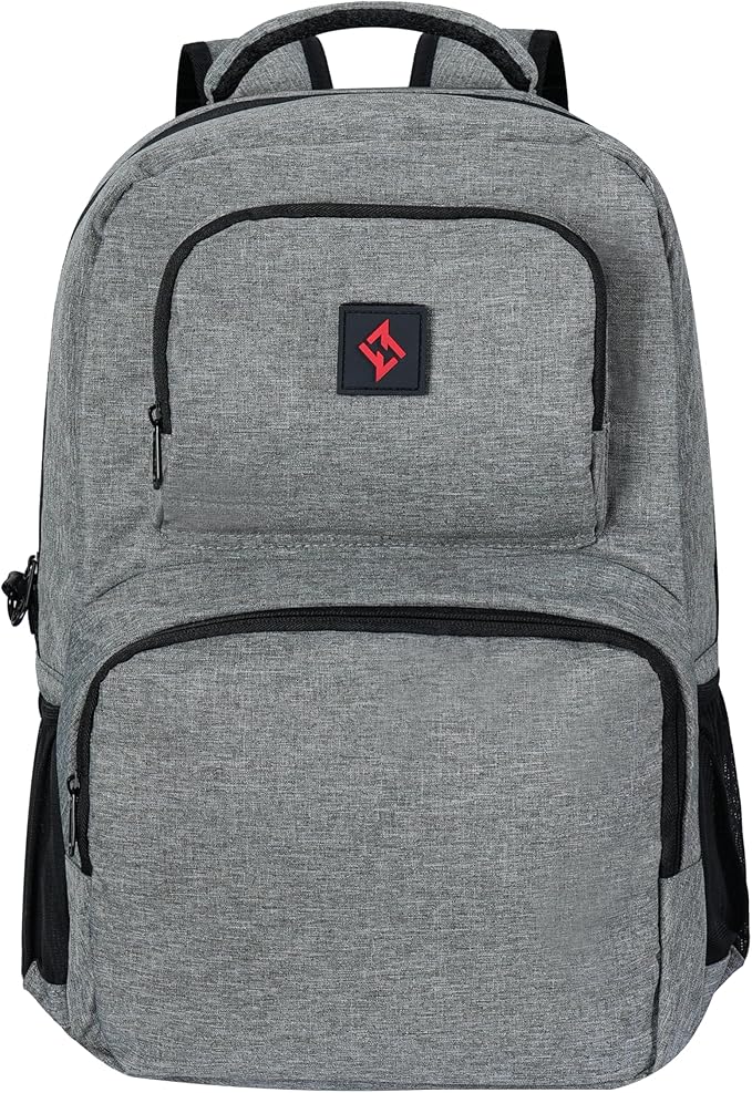 zazzy Smell Proof Backpack with Lock Carbon Fiber Backpack with Combination Lock Odor Proof Bags Travel Backpack for Men & Women by Zazzy