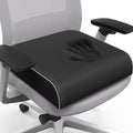 SweetSlubr Seat Cushion, Chair Pad, Memory Foam Tailbone Pain Relief | Office Chair Cushion for Tailbone Pain Relief, Non-Slip Cover, Soft Support for Office Chair, Car Seat,2X-Large/Black by Unknown
