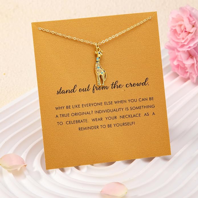 RZKING Golden Necklace for Women, Dainty Butterfly Heart Bow Rose Necklace, Gifts for Best Friend Sister Mom Girlfriend, Graduation Chritmas Birthday Anniversary Thank You Gifts - Image 5