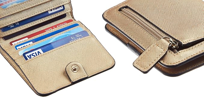 Toughergun Women’s Small Slim Leather Wallet with RFID Protection, Compact Bifold Mini Purse with Clear ID Window - Image 7