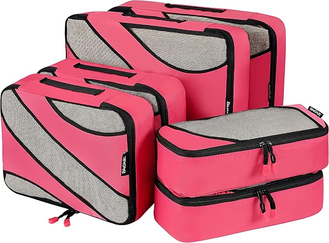 BAGAIL 6 Set Packing Cubes,Travel Luggage Packing Organizers by BAGAIL