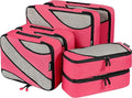 BAGAIL 6 Set Packing Cubes,Travel Luggage Packing Organizers by BAGAIL