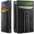 BULLIANT Magnetic Slim Leather Pocket Wallet Money Clip For Men 12Cards | RFID Blocking | Easy Access | Gift Boxed by BULLIANT