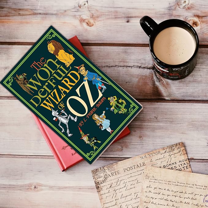 Wizard of Oz Diversion Book Safe with Key Lock, Secret Hidden Storage Box, Real Paper Pages, 9.3''x6.0''x2.3'', Includes 2 Keys, Sturdy Steel Metal Vault, Hollowed Out Book,Hidden Secret Compartment - Image 9