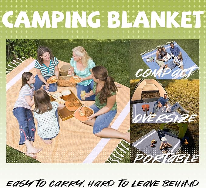 Lightweight Woven Throw Blanket Large Soft Travel Essentials Airplane Accessories Long Flight Necessities Airport Must Haves Plane International Flying Stuff Airline Items Oversea Umrah Need Purple - Image 6
