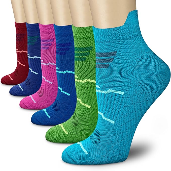 CHARMKING Compression Socks for Women & Men Circulation 15-20 mmHg is Best for Athletic Running Cycling Nurse Daily Wear by CHARMKING