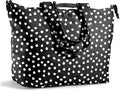 Fit & Fresh All The Things XL Beach Bag for Women, Oversized Travel Tote | Zip Closure, 3 Interior Pockets, 1 Large Zip Pocket, Dual Carry Handles, Canvas Weekender - Pool, College, Laundry, Groceries by fitfresh