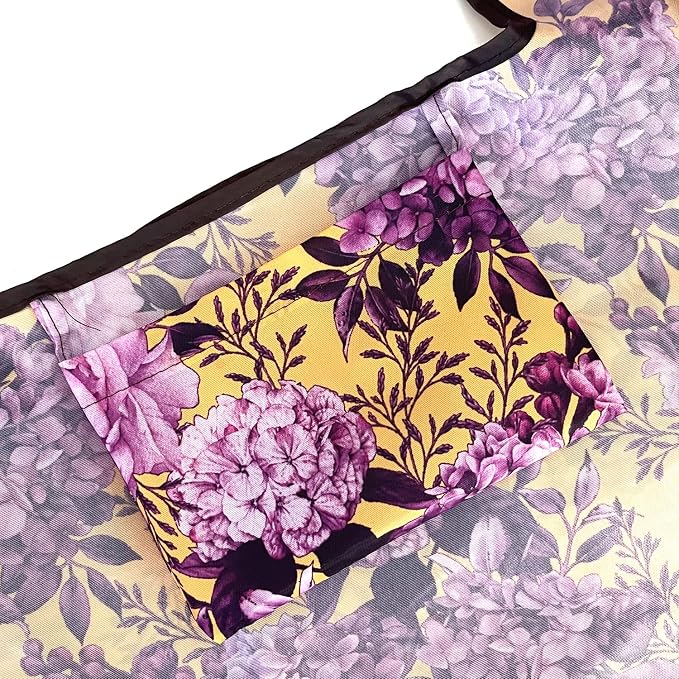 allydrew Large Foldable Tote Nylon Reusable Grocery Bags - Image 4
