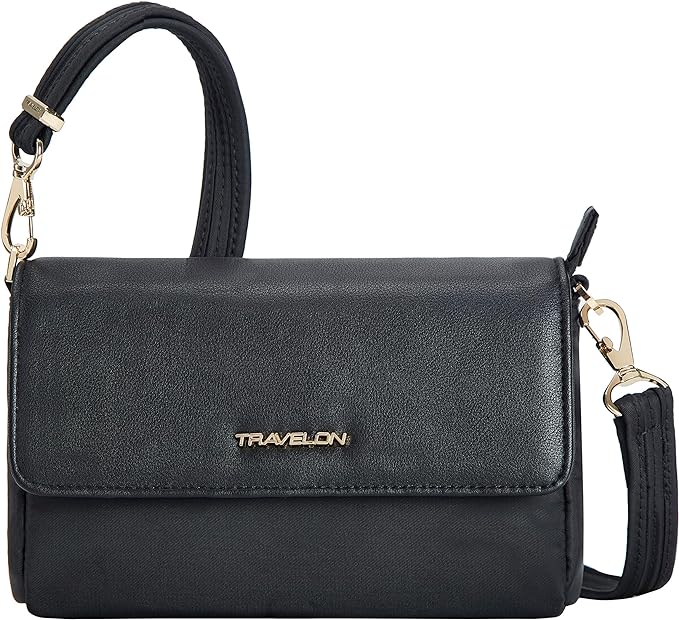 Travelon Anti-Theft Addison Convertible Crossbody/Belt Bag by Travelon