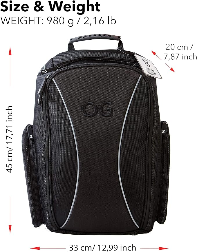 GO Waterproof Motorcycle Backpack Compact 20L for 2 Helmets 2 Carry Options | Lightweight design with laptop compartment, helmet strap and reflective details for cycling and motorcycle rides. - Image 9