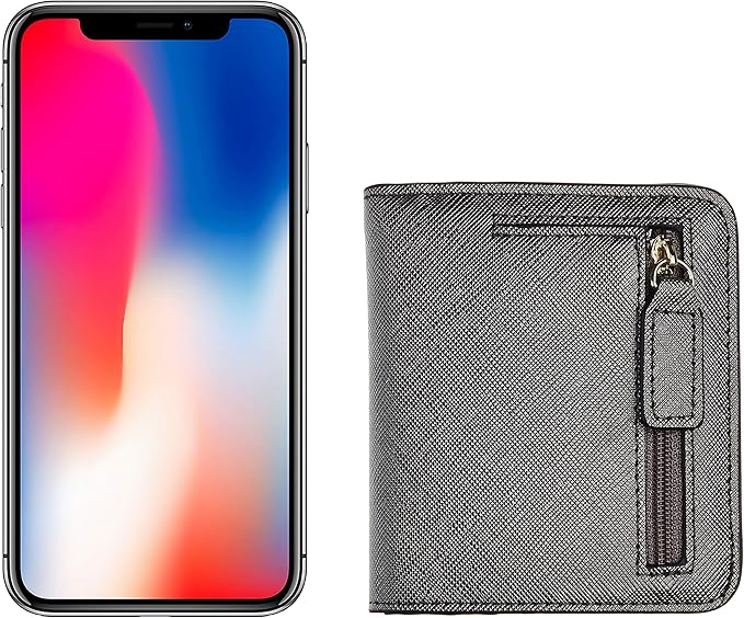 Toughergun Women’s Small Slim Leather Wallet with RFID Protection, Compact Bifold Mini Purse with Clear ID Window - Image 6