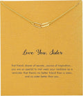 RZKING Golden Necklace for Women, Dainty Butterfly Heart Bow Rose Necklace, Gifts for Best Friend Sister Mom Girlfriend, Graduation Chritmas Birthday Anniversary Thank You Gifts by RZKING