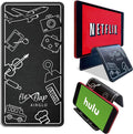 Flex Flap Cell Phone Holder & Flexible Tablet Stand for Airplane Travel, Desk, Bed, Treadmill - Essential Accessories & Cool Gadgets for Flying by AIRGLO