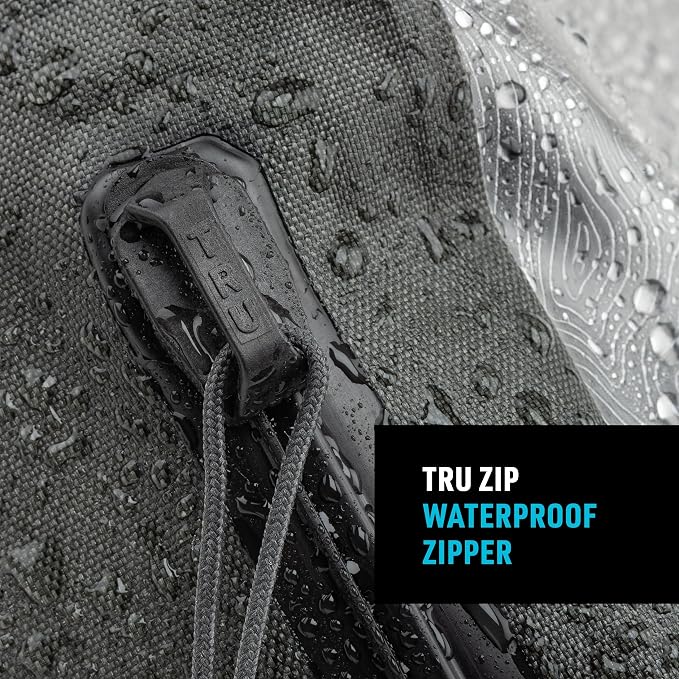 Nite Ize RunOff Waterproof Packing Cube - Waterproof Packing Cube for Travel - Dry Travel Bag with Compression - Charcoal, Medium - Image 3
