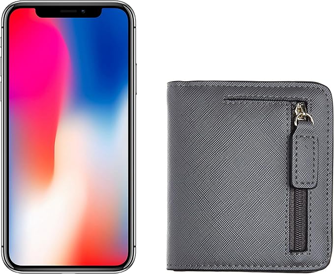 Toughergun Women’s Small Slim Leather Wallet with RFID Protection, Compact Bifold Mini Purse with Clear ID Window - Image 6