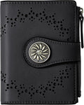 Tipmile Small Wallet for Women Bifold RFID Blocking Card Holder Leather Wallets with Zipper Coin Pocket by Tipmile