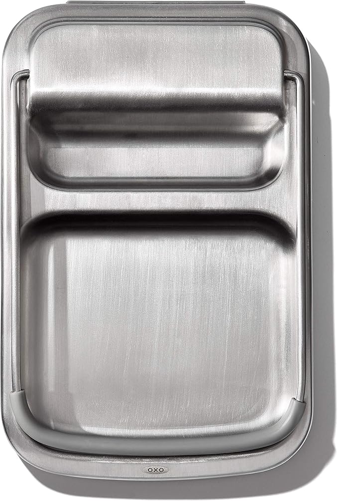 OXO Good Grips Stainless Steel Spoon Rest with Lid Holder | Holds Multiple Utensils & Pot Lids While Cooking, Folds Flat for Storage, Ideal for Stovetop and Countertop Organization - Image 10