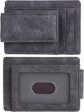 Toughergun Slim Wallet for Men RFID Blocking Money Clip, Minimalist Front Pocket Credit Card Holder, Magnetic Thin Mens Wallets with ID Window by Toughergun