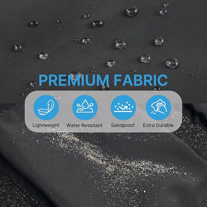 G4Free Beach Bag, Waterproof Beach Tote Pool Bags for Women | Compatible with Cup, Large Capacity Sandproof Foldable for Weekender Travel Swim - Image 7