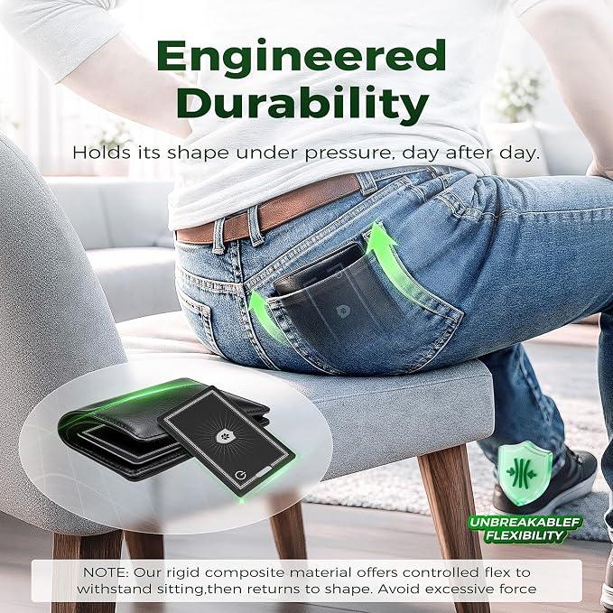[3 Pack] Wallet Tracker Card (iOS Only),Ultra Slim 0.07in,Rechargeable Bluetooth Tracker, IP68 Waterproof,Wireless Charging, Smart Location Finder for Keys, Wallet, Luggage Tags - Image 9