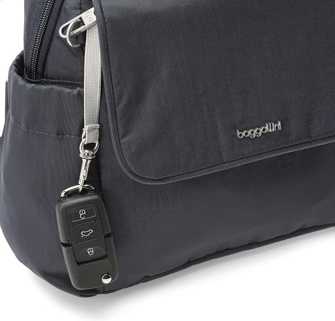 Securtex® Journey Anti-Theft Backpack - Lightweight 10.6"x10.2" RFID Travel Bag w/Locking Zippers, Compact Daypack - Image 7