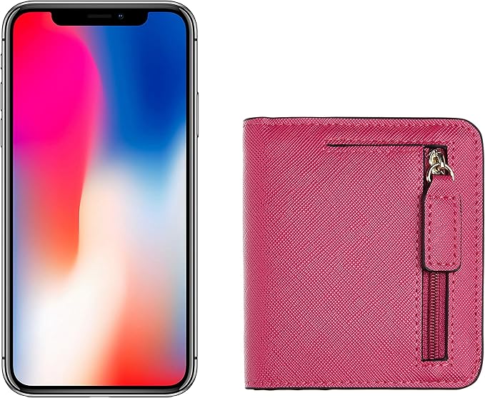 Toughergun Women’s Small Slim Leather Wallet with RFID Protection, Compact Bifold Mini Purse with Clear ID Window - Image 6