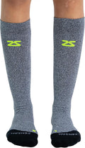 Zensah Tech+ Compression Socks - Knee High Running Socks for Sports, Travel, Made in Italy by Zensah