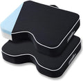 Stadium Cushion with Dual-Layer Foam (30D Support + 40D Memory), High Elasticity & Breathable, Waterproof Thick Bleacher Pad for Long Games, Portable for Outdoor Indoor Seating by Unknown