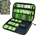 Electronics Organizer,Travel Cord Organizer Pouch,Cable Organizer Bags | Travel Electronic Accessories Storage Case for Cables, Cords, Charger, Phone (CamouflageGreen) by Miavers