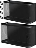 Magnetic Storage Basket Set, 2-Pack Dryer Ball Holder | Medium & Small: Attach to Fridge or Any Metal Surface in Seconds, No Hardware Needed by NiHome