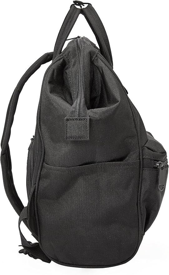 Kah&Kee Polyester Travel Backpack Functional Anti-theft School Laptop for Women Men (Black, Small) - Image 4