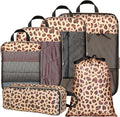 Cambond Compression Packing Cubes for Travel - Luggage Suitcase Organizer | Compression Zip Design for Space-saving, Expandable, Lightweight, Keep Clothes Sorted, Luggage Space Tidy, Carry on Pack Fast by Cambond