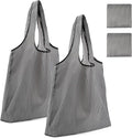 REDSINDA Foldable Reusable Shopping Grocery Bags, Lightweight, Washable, Cute Packable Polyester Tote Bag by REDSINDA