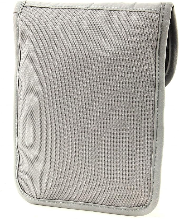 Pacsafe Coversafe X75 Anti-Theft RFID Blocking Neck Pouch, Neutral Grey - Image 2